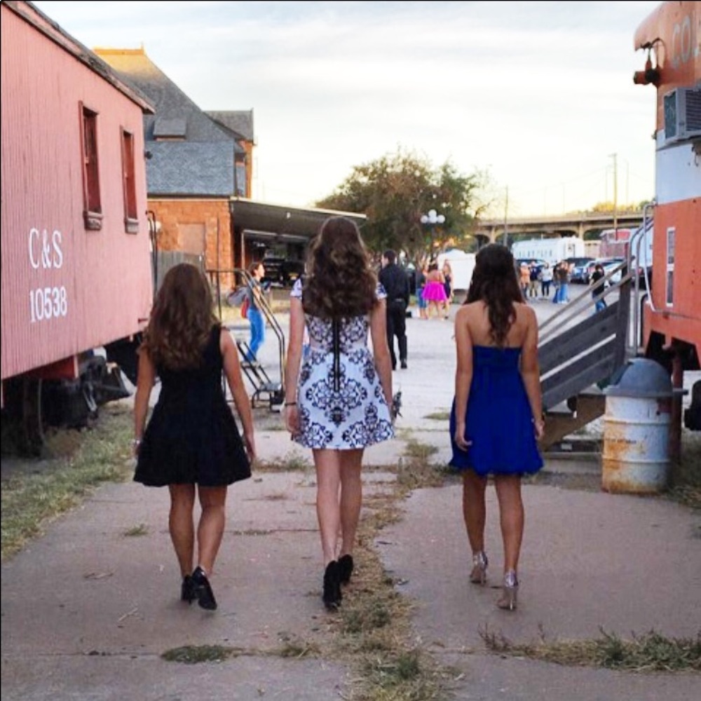Black and white formal shirt dress